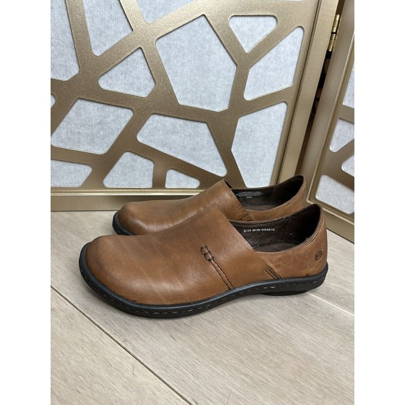 Born Womens Teena Street Slip On Loafers Low Heel Shoes Comfort 8 Eu 39 - Picture 2 of 12